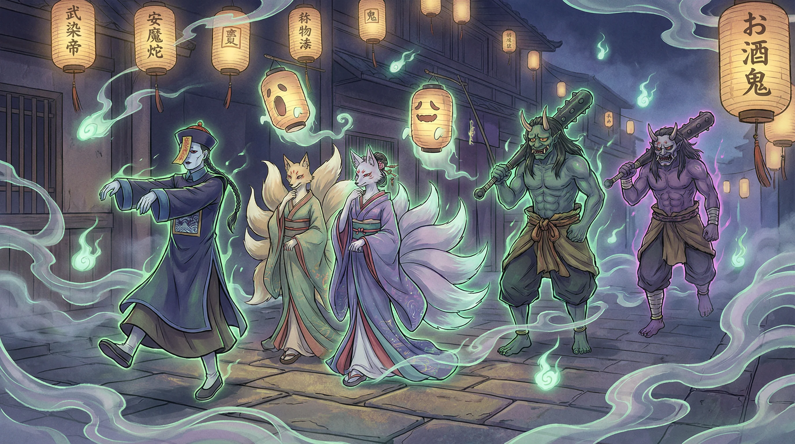 百鬼夜行 - 午夜在线观看 中日鬼怪动漫